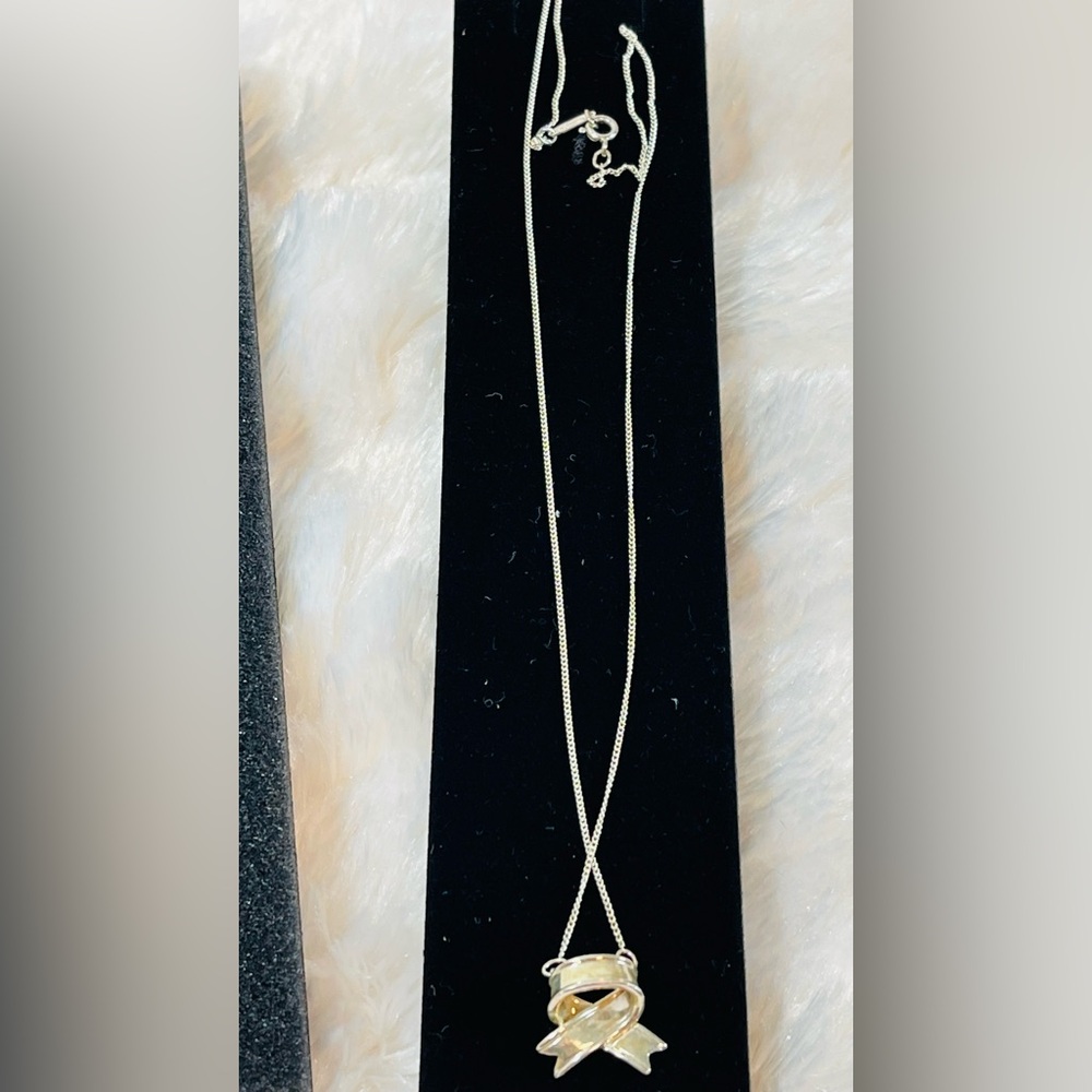 Tiffany Authentic necklace silver